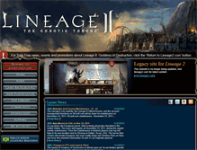 Tablet Screenshot of legacy.lineage2.com